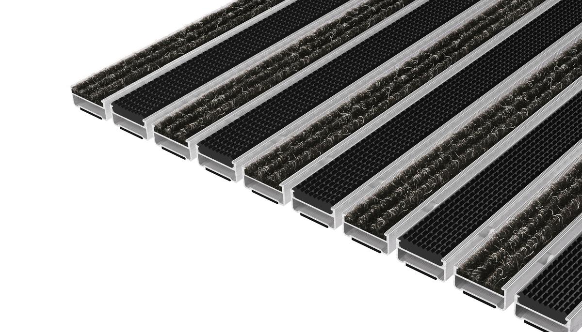 Top Clean CLASSIC 17 with Ribbed Carpet and Grooved Rubber - GEGGUS